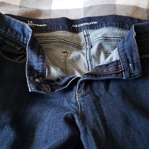 Iiz claborne boy friend jeans